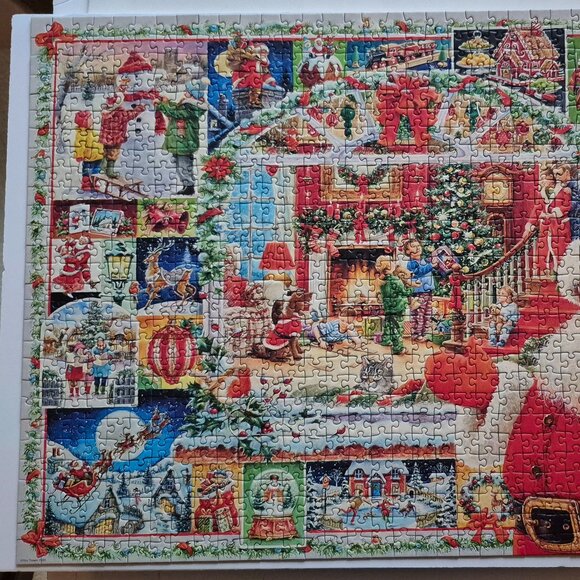 1000 Piece "Christmas is Coming" Jigsaw Puzzle - Picture 2 of 4
